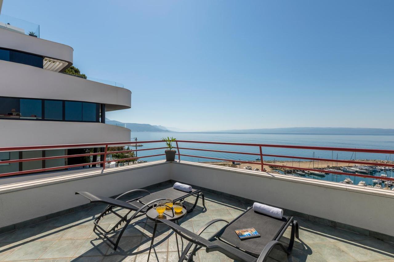Seaside Penthouse With Hot Tub Sky Living Apartamento Split Exterior foto